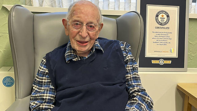 British man claims the crown of the world's oldest man at age 111