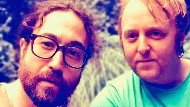 John Lennon and Paul McCartney's sons Sean and James release first song together