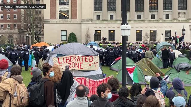 Columbia University protests continue for 3rd day after more than 100 arrested