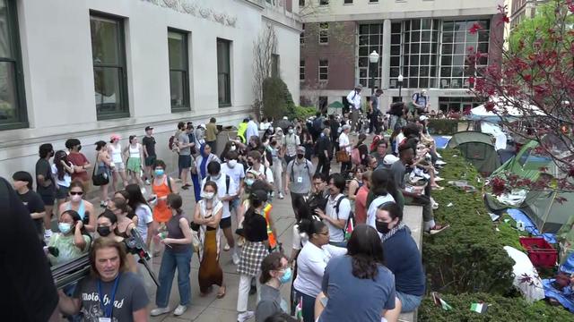 Tensions rise at Columbia protests after deadline to clear encampment passes. Here's where things stand.