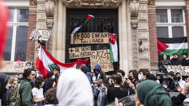 Where pro-Palestinian university protests are happening around the world