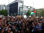 Watch: Police use bulldozer to halt pro-Palestine protest at Amsterdam University