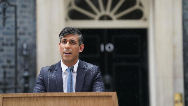 U.K. Prime Minister Rishi Sunak sets July 4 election date as his Conservative party faces cratering support