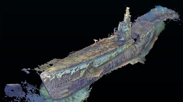 Legendary U.S. World War II submarine located 3,000 feet underwater off the Philippines