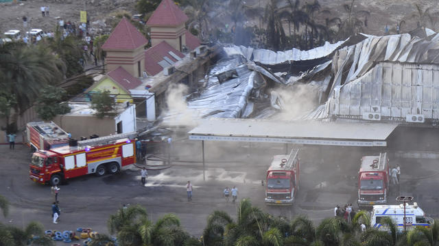 Fire at amusement park in western India kills at least 20, police say