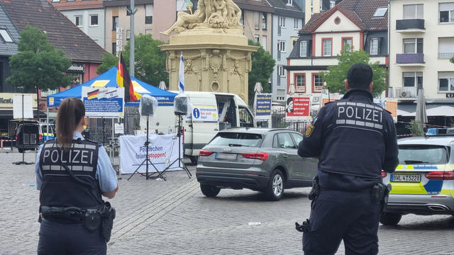 Video shows anti-Islam activist among those stabbed in Germany knife attack