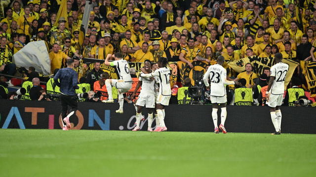 Real Madrid defeats Borussia Dortmund 2-0 to claim Champions League title