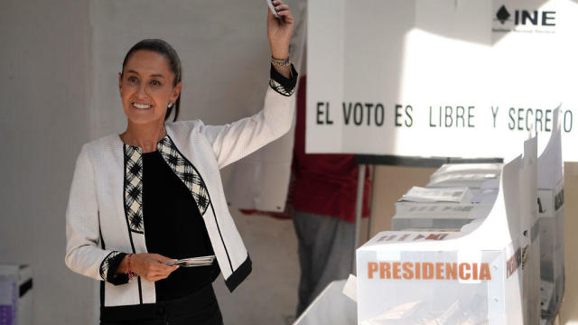 Mexico appears on verge of getting its first female president