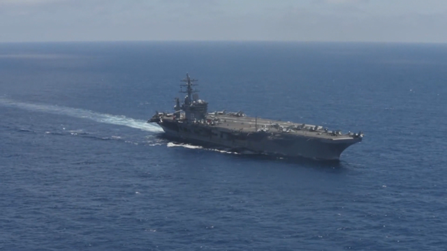 Disinformation campaign uses fake footage to claim attack on USS Eisenhower