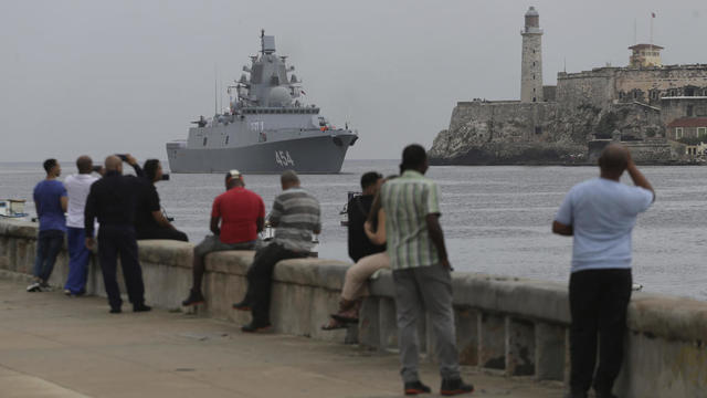 Russian warships depart Cuba after visit following military exercises