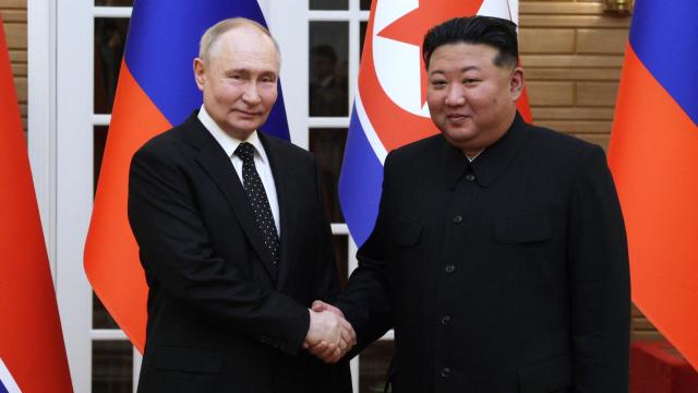 Putin-Kim Jong Un summit sees North Korean and Russian leaders cement ties in an anti-U.S. show of solidarity