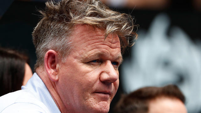 Chef Gordon Ramsay says he "wouldn't be here" without his helmet after cycling accident left him badly bruised