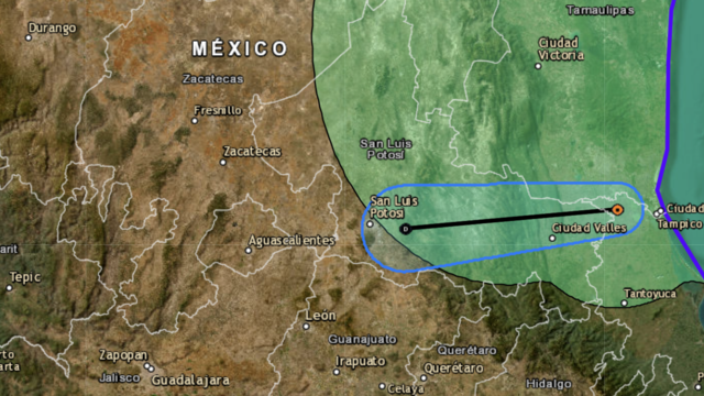 Maps show path of Alberto, hurricane season's first named storm, as it moves over Mexico