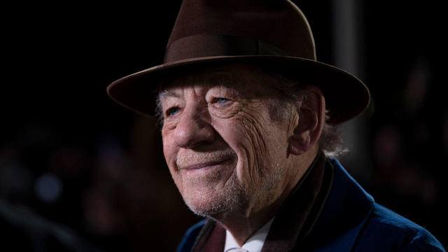 Actor Ian McKellen hospitalized after falling off stage in London