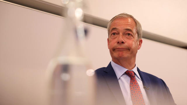 Trump ally Nigel Farage heckles his hecklers as his far-right Reform UK Party makes gains in U.K. election