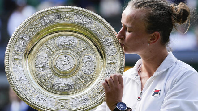 Barbora Krejcikova beat Jasmine Paolini in thrilling women's Wimbledon final for second Grand Slam trophy