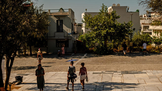 Lightning strikes in Greece start fires, kill cattle amid dangerous heat wave