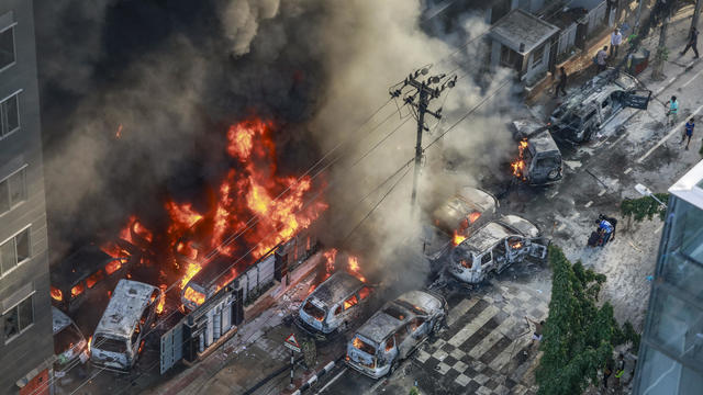 Bangladesh protests death toll nears 180, with more than 2,500 people arrested after days of unrest