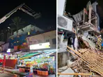 6 injured as 2 buildings collapse in Singapore’s Little India. Indian restaurant damaged