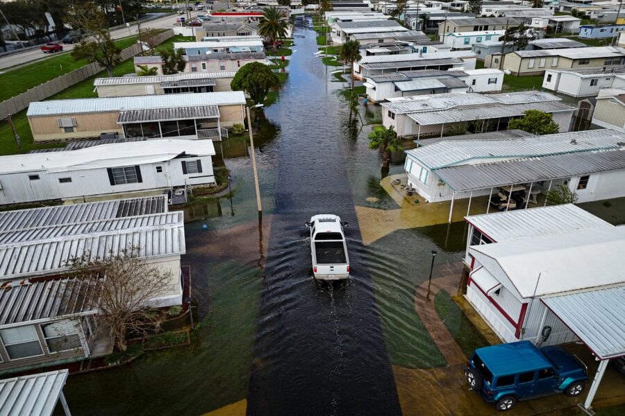 After Hurricanes Helene and Milton, Bacteria and Chemicals May Lurk in Flood Waters